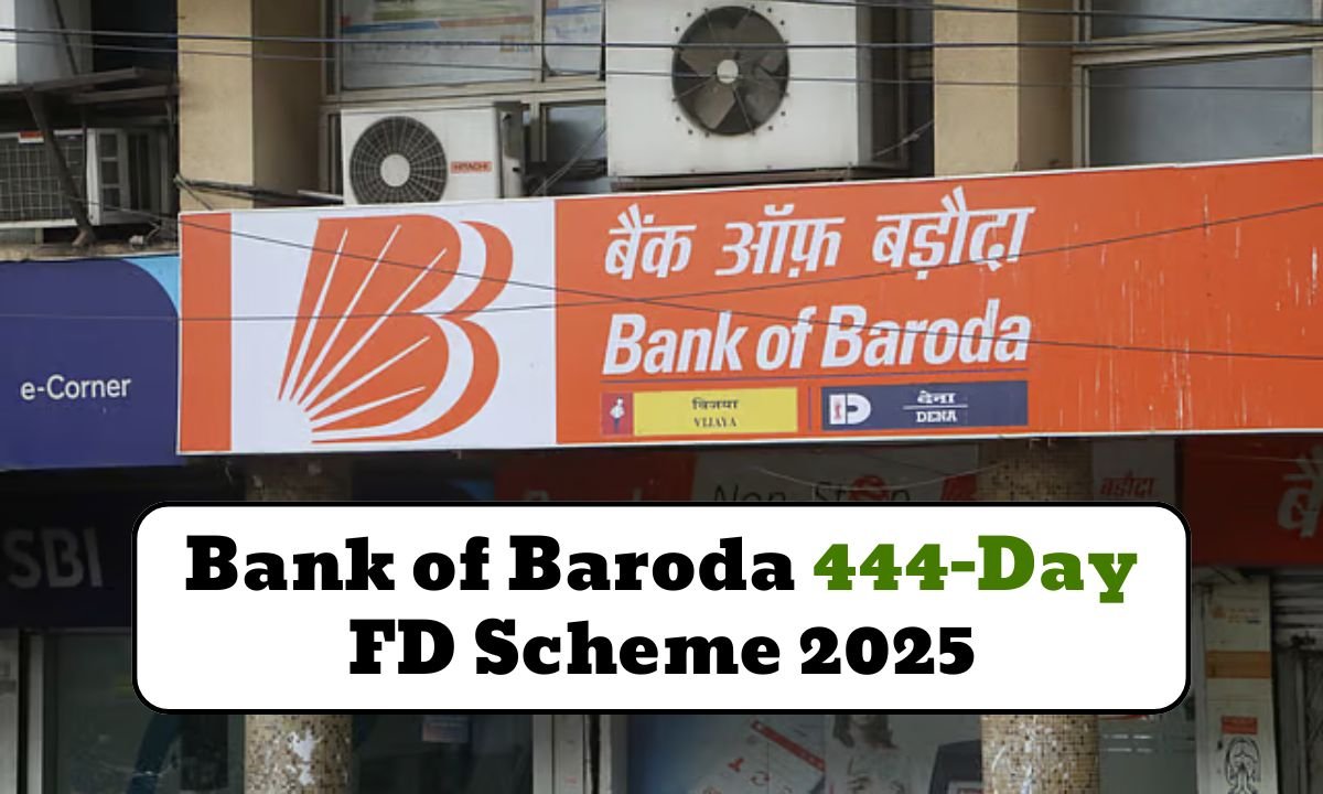 Bank of Baroda 444-Day FD Scheme 2025