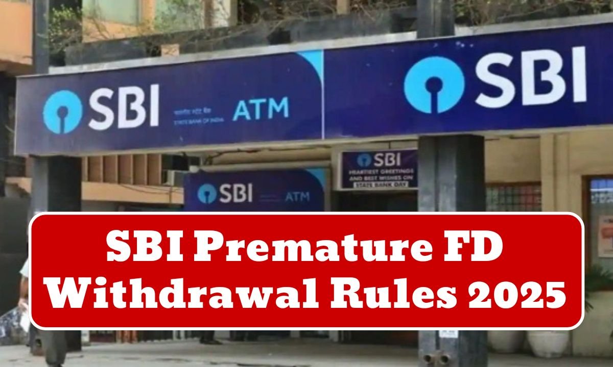 SBI Premature FD Withdrawal Rules 2025
