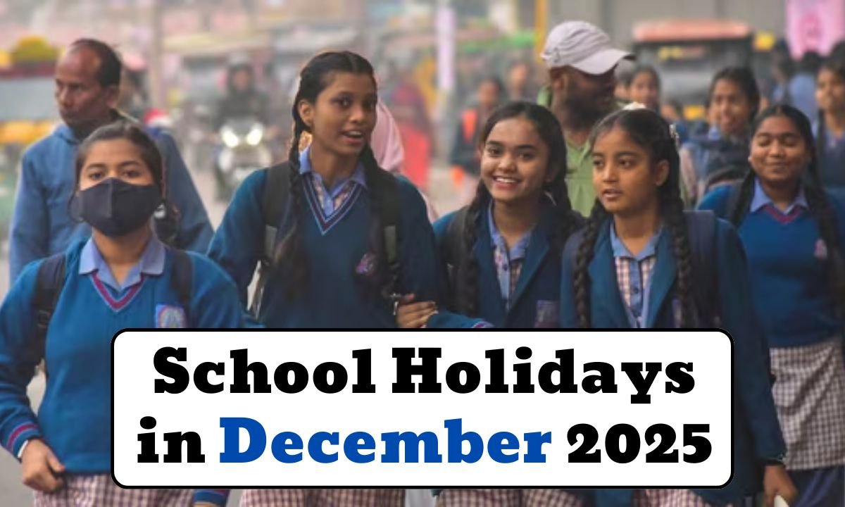 School Holidays in December 2025