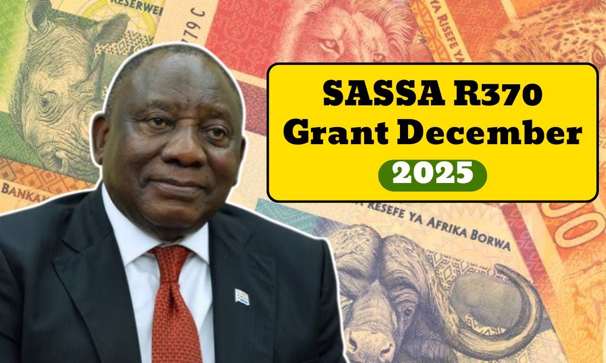 SASSA R370 Grant December 2025
