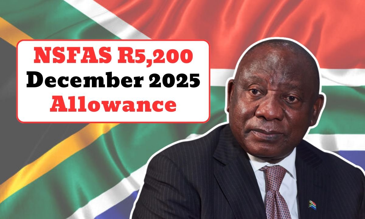NSFAS Confirms R5,200 December 2025 Allowance