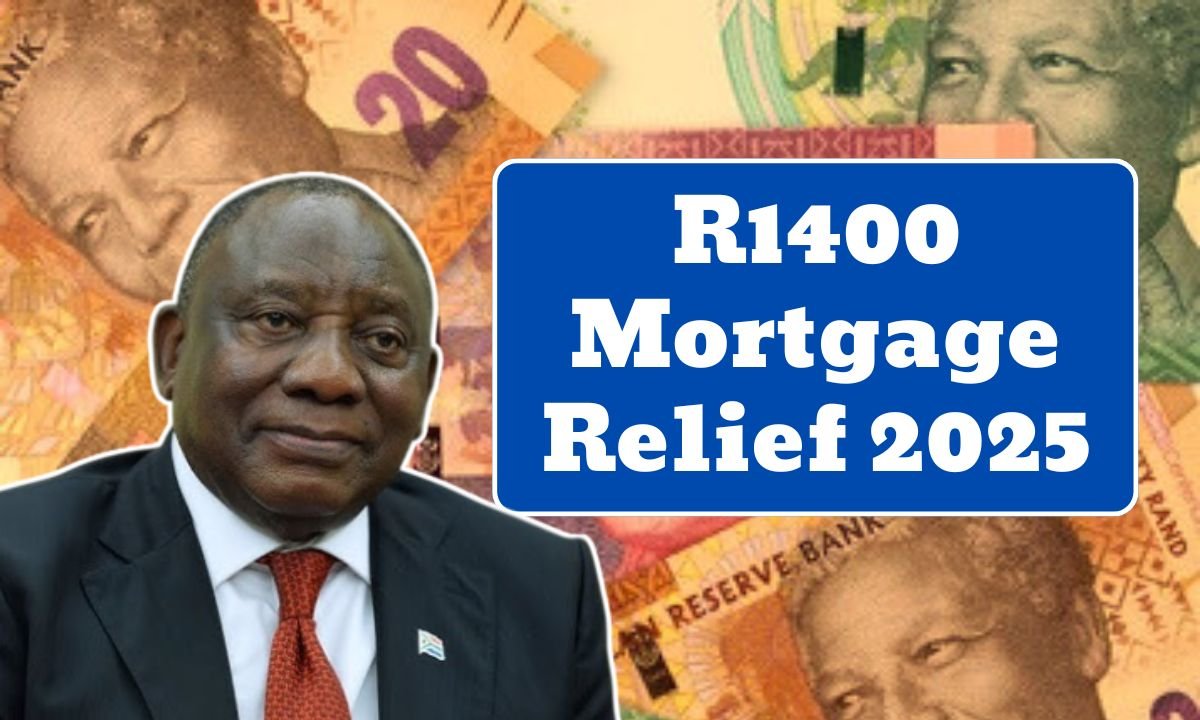 R1400 Mortgage Relief 2025