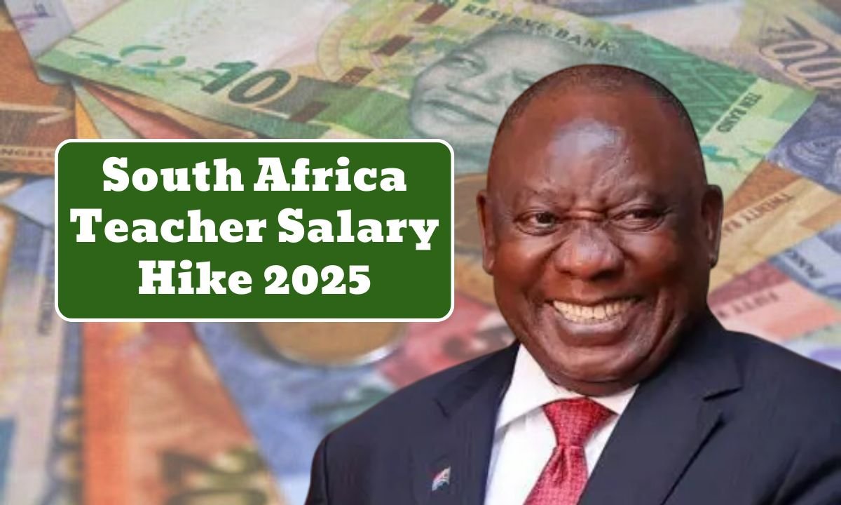 South Africa Teacher Salary Hike 2025